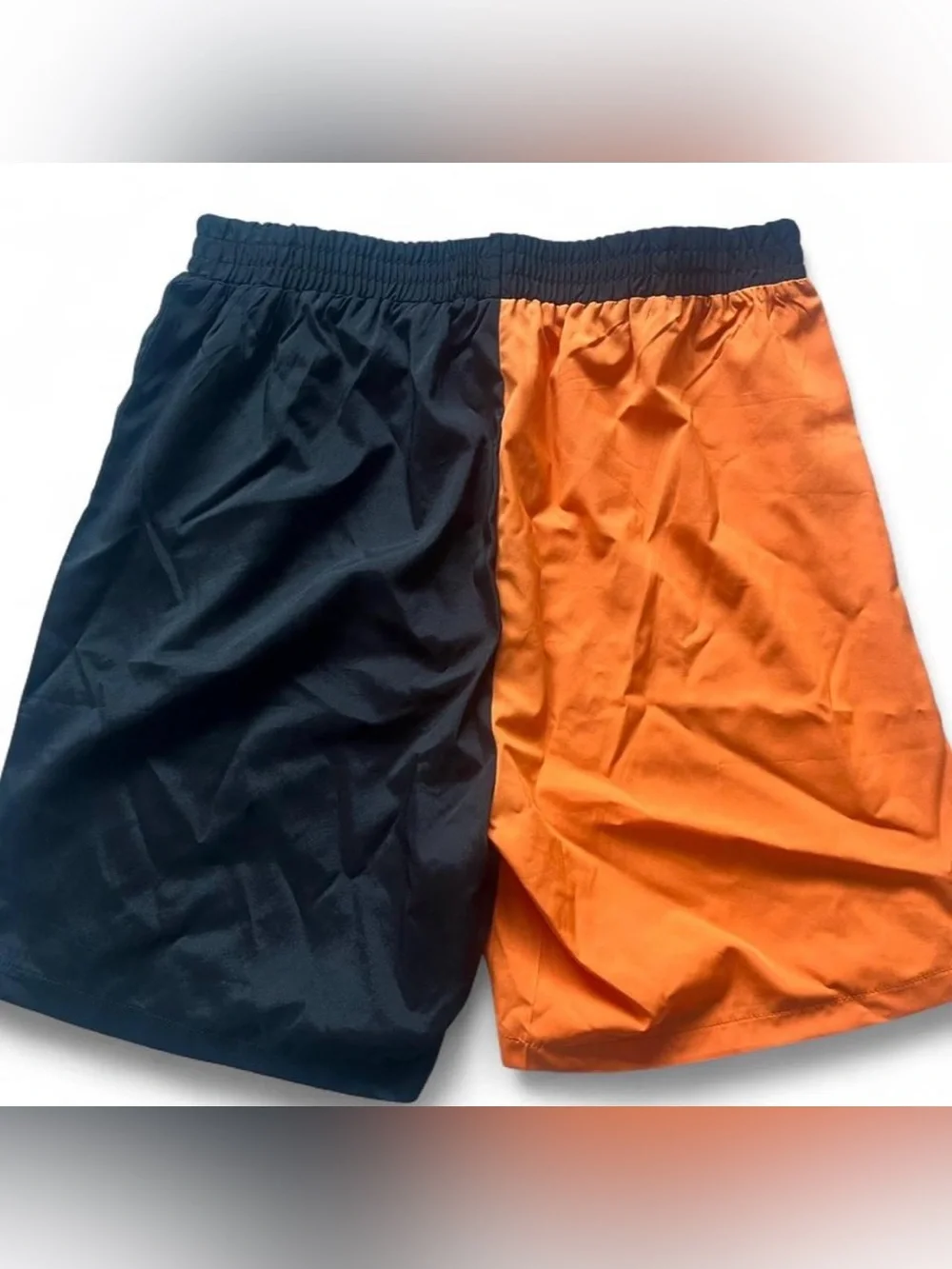 SHEIN Color Block Lightweight Drawstring Shorts | Medium